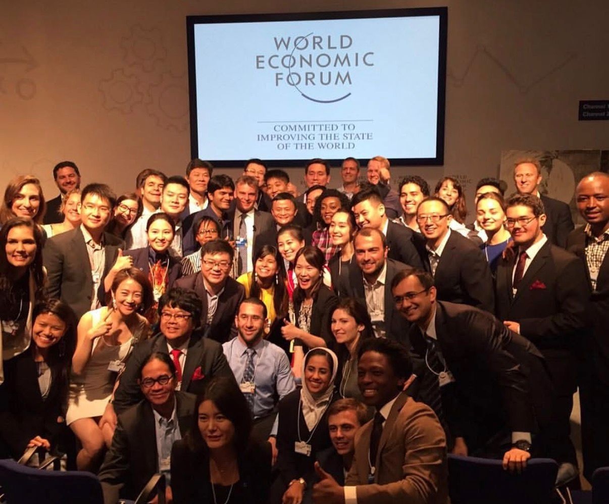 Jack Ma at WEF — Meet the Leader session